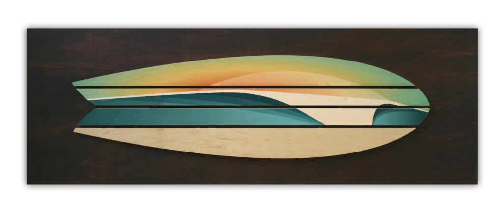 Discover Shaun Thomas’ Latest Surfboard Art Collection